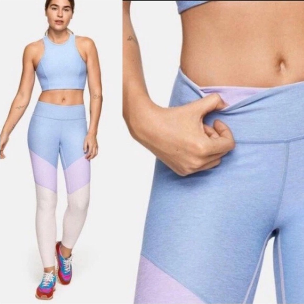 Outdoor Voices Set SIZE XS - 7/8 spring Leggings & matching Athena crop top